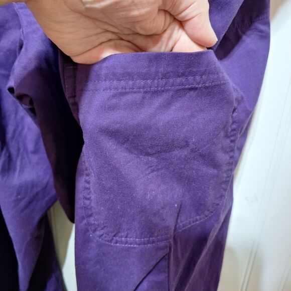 Womens Tafford Scrub Pants 4X Pink Purple Medical Pockets Lot Of 2 Uniform‎ Work - Picture 7 of 16